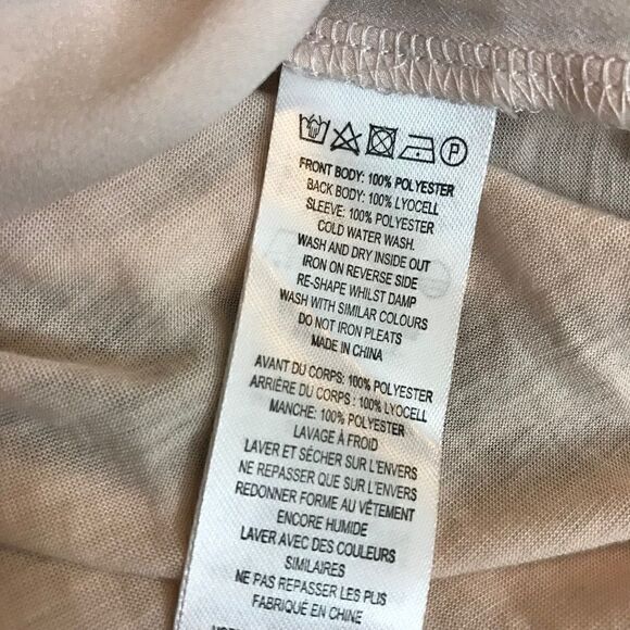 Light Pink Short Sleeve Blouse - Picture 7 of 8